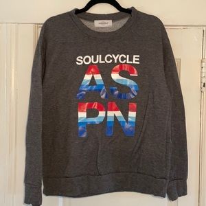 SoulCycle Aspen Sweatshirt sz Medium